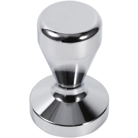Yctze 51mm Premium Edelstahl Espresso Tampon, professionelles Kaffeebohnenpresswerkzeug mit flacher Basis, für Heißgetränke.
