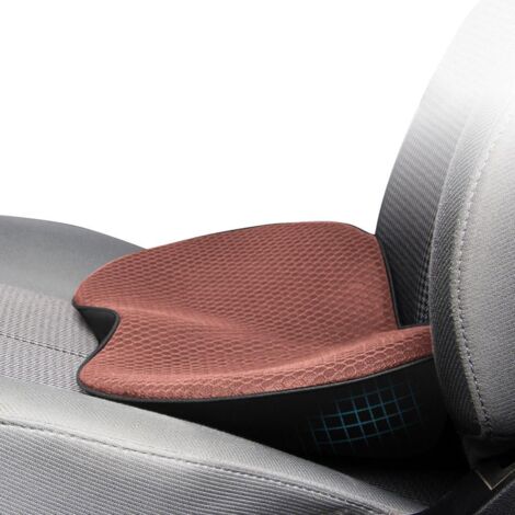Yctze Autositzkissen für den Fahrer, dicke Sitzerhöhung, Linderung von Beschwerden im unteren Rückenbereich, Ganzjahres-Sitzerhöhung, Keilsitzerhöhung, für den Fahrzeuginnenraum (wie abgebildet).