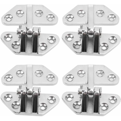 Yctze Charnières de Porte de Bateau Remplacement de Charnière de Trappe en Acier Inoxydable 316, Bonne durabilité, Large Application, Taille 70x67 Mm, Installation Facile pour Navire.