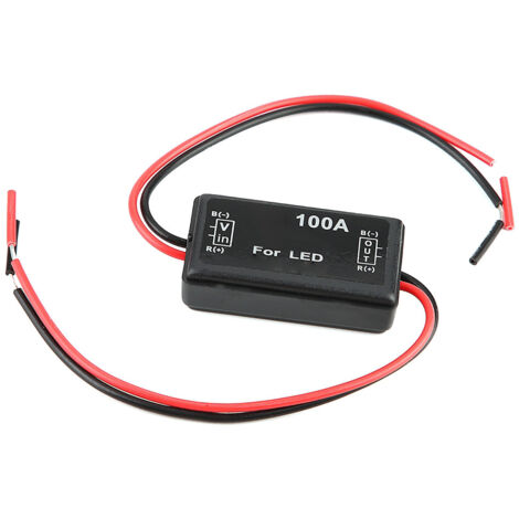 Yctze Module de commutation de lumière stroboscopique à LED, Module de moto à DEL à impulsion clignotant avec commutateur de lumière flash