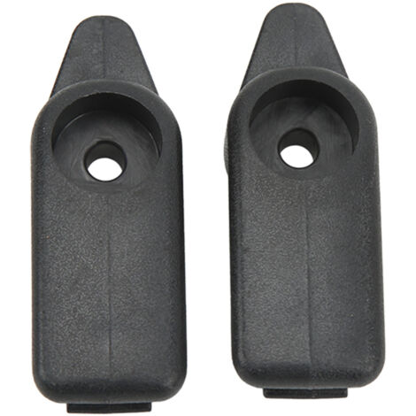 Yctze Paire de Support de Support de Clip de Pare- de Voiture Noir 10411 Visières Intérieures Automobilesc5 Accessoires de Corvette Clips de Pare- 10411051 Support de.