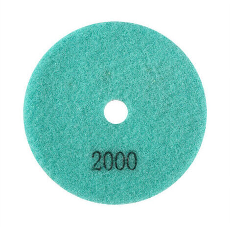 Yctze Tampons de Polissage Diamant 4 Pouces 100 Mm pour Marbre – Utilisation Humide/sèche, qualité Supérieure, Parfaits pour la Finition et la Restauration de la Pierre (2000)