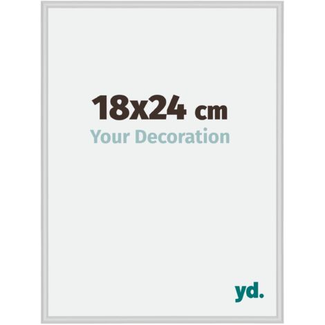 yd. - Cadre photo 18x24 - Argent Mat - Aluminium - Miami
