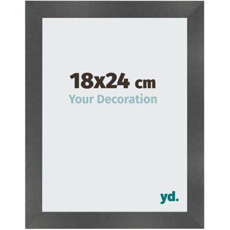 yd. - Cadre photo 18x24 - Noir Mat - MDF - Pisa