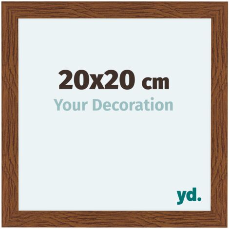 yd. - Cadre photo 20x20 - Chene Rustique - MDF - Como