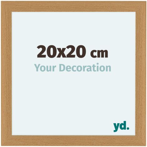 yd. - Cadre photo 20x20 - Hetre - MDF - Como