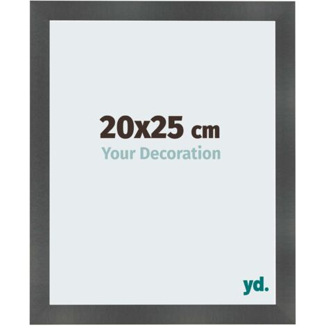 yd. - Cadre photo 20x25 - Noir Mat - MDF - Pisa