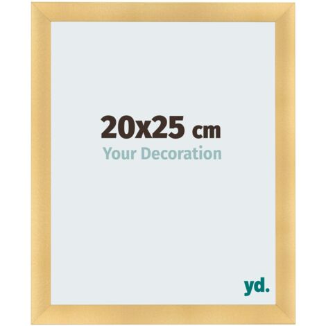 yd. - Cadre photo 20x25 - Or Mat - MDF - Pisa