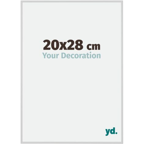 yd. - Cadre photo 20x28 - Argent Mat - Aluminium - Miami