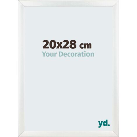 yd. - Cadre photo 20x28 - Blanc Brillant - MDF - Pisa