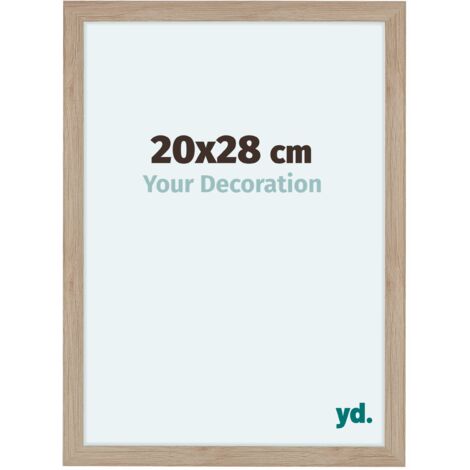 yd. - Cadre photo 20x28 - Chene Clair - MDF - Como