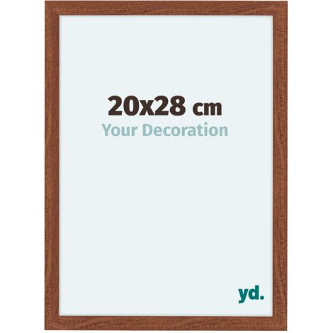 yd. - Cadre photo 20x28 - Noyer - MDF - Como
