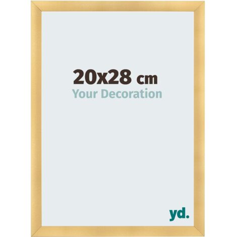yd. - Cadre photo 20x28 - Or Mat - MDF - Pisa