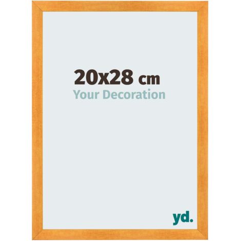 yd. - Cadre photo 20x28 - Orange - MDF - Pisa