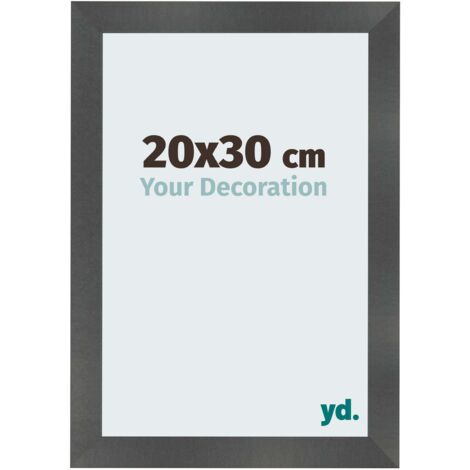 yd. - Cadre photo 20x30 - Noir Mat - MDF - Pisa