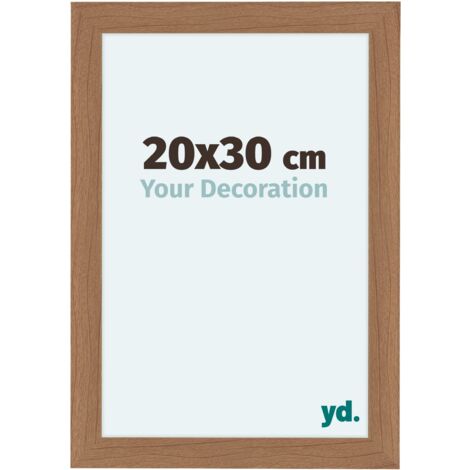 yd. - Cadre photo 20x30 - Noyer clair - MDF - Como