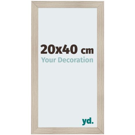 yd. - Cadre photo 20x40 - Chene Clair - MDF - Pisa