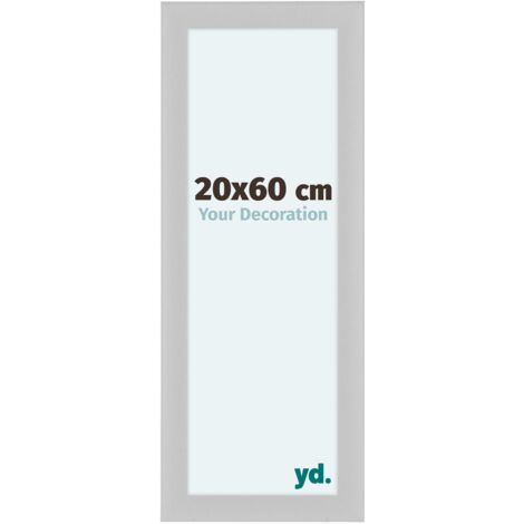 yd. - Cadre photo 20x60 - Blanc Mat - MDF - Como