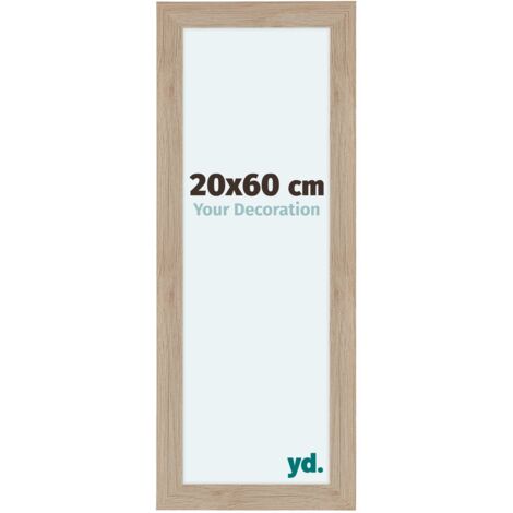 yd. - Cadre photo 20x60 - Chene Clair - MDF - Como