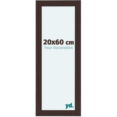 yd. - Cadre photo 20x60 - Chene Fonce - MDF - Como