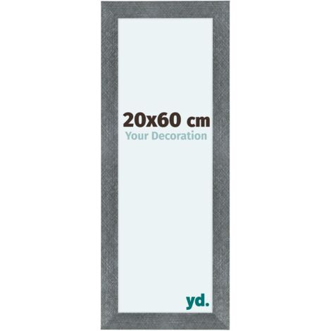 yd. - Cadre photo 20x60 - Fer Patine - MDF - Como