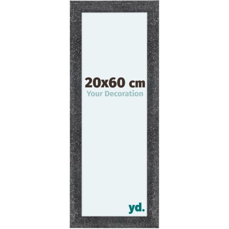 yd. - Cadre photo 20x60 - Gris Patine - MDF - Como