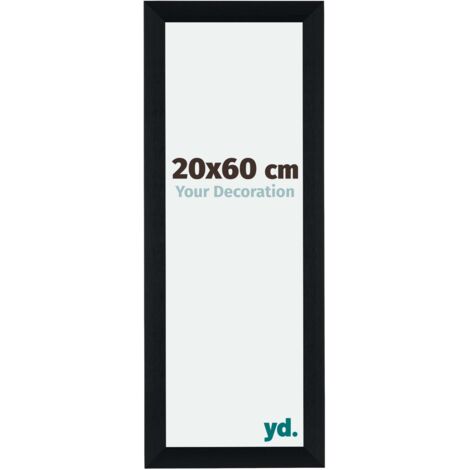 yd. - Cadre photo 20x60 - Noir Brosse - Aluminium - Tucson