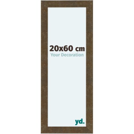 yd. - Cadre photo 20x60 - Or Antique - MDF - Como