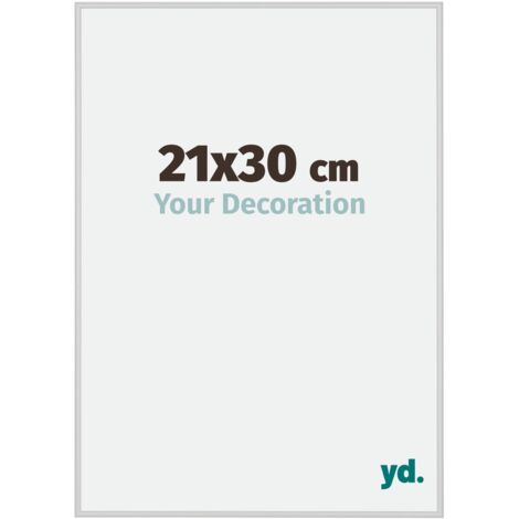yd. - Cadre photo 21x30 - Argent Mat - Aluminium - Miami