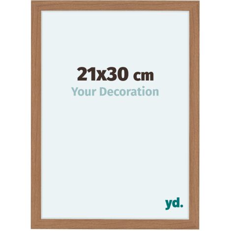 yd. - Cadre photo 21x30 - Noyer clair - MDF - Como
