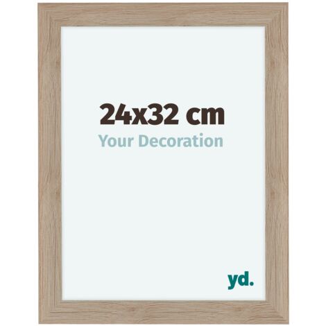yd. - Cadre photo 24x32 - Chene Clair - MDF - Como