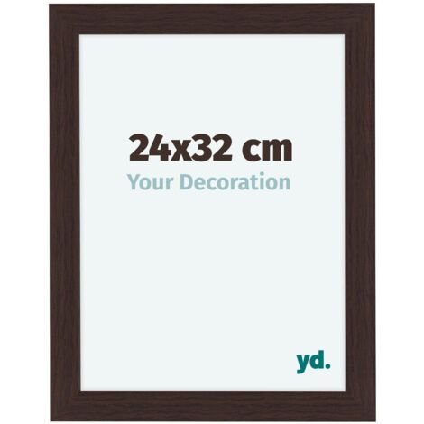 yd. - Cadre photo 24x32 - Chene Fonce - MDF - Como
