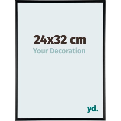 yd. - Cadre photo 24x32 - Noir Mat - Aluminium - Kent