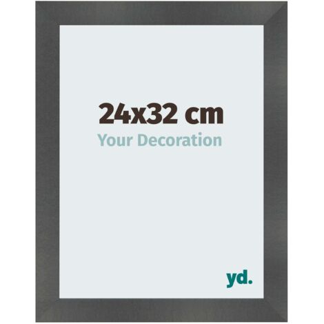 yd. - Cadre photo 24x32 - Noir Mat - MDF - Pisa