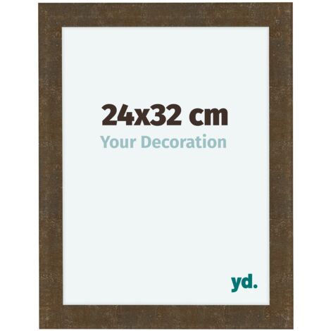 yd. - Cadre photo 24x32 - Or Antique - MDF - Como