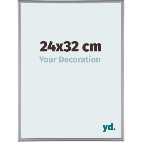 yd. - Cadre photo 24x32 - Platine - Aluminium - Kent