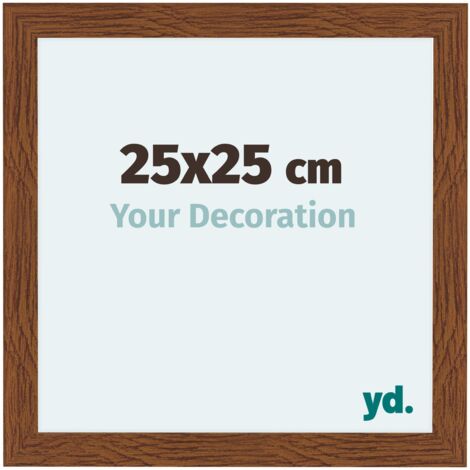 yd. - Cadre photo 25x25 - Chene Rustique - MDF - Como
