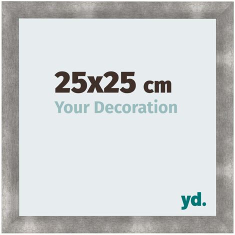 yd. - Cadre photo 25x25 - Metal Vintage - MDF - Pisa