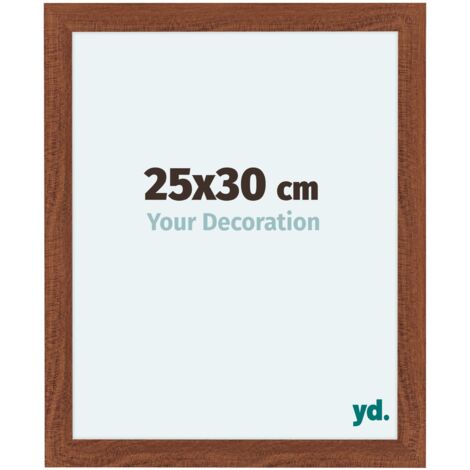 yd. - Cadre photo 25x30 - Noyer - MDF - Como