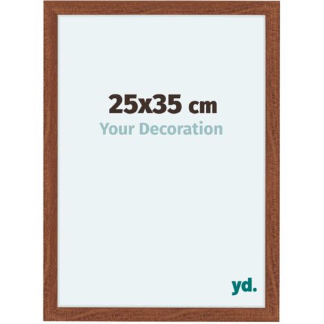 yd. - Cadre photo 25x35 - Noyer - MDF - Como