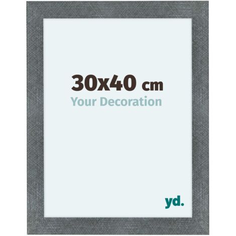 yd. - Cadre photo 30x40 - Fer Patine - MDF - Como