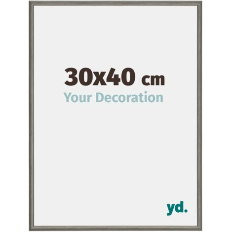 yd. - Cadre photo 30x40 - Structure Mercury - Aluminium - New York