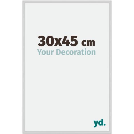 yd. - Cadre photo 30x45 - Argent Mat - Aluminium - Miami