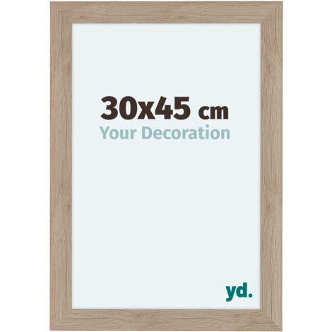 yd. - Cadre photo 30x45 - Chene Clair - MDF - Como