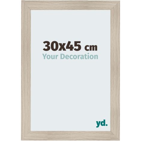yd. - Cadre photo 30x45 - Chene Clair - MDF - Pisa
