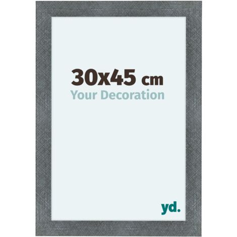 yd. - Cadre photo 30x45 - Fer Patine - MDF - Como