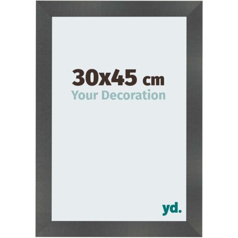 yd. - Cadre photo 30x45 - Noir Mat - MDF - Pisa