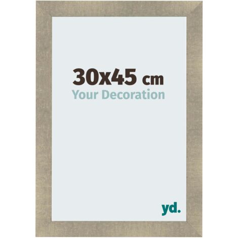 yd. - Cadre photo 30x45 - Or Antique - MDF - Pisa