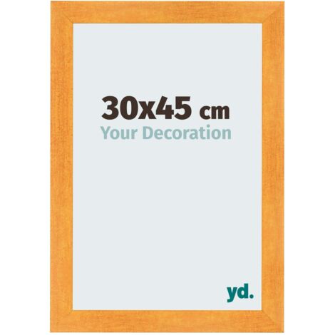 yd. - Cadre photo 30x45 - Orange - MDF - Pisa