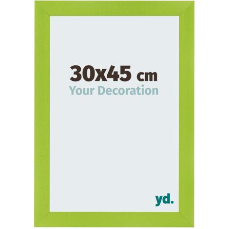 yd. - Cadre photo 30x45 - Vert - MDF - Pisa